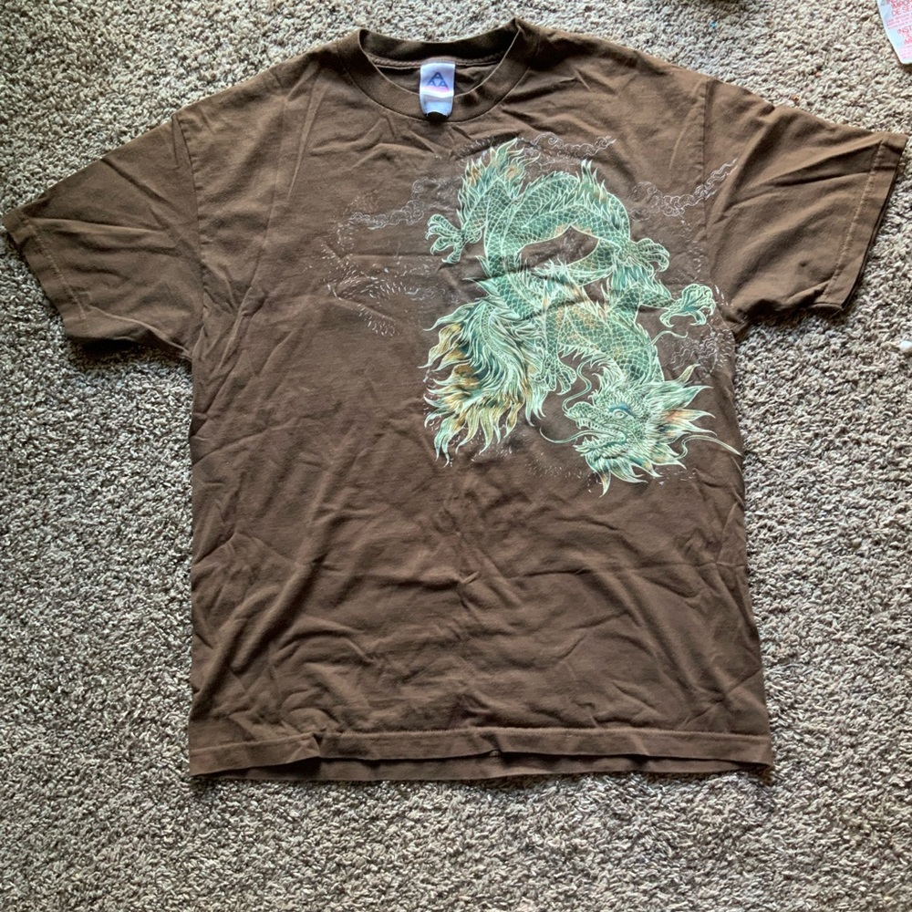 Alstyle Apparel & Activewear dragon Tee shirt